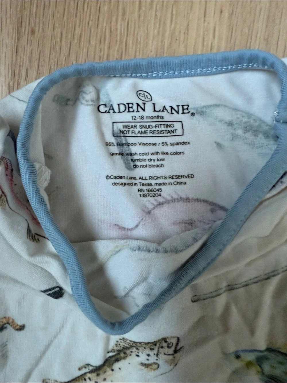 Three PJ sets from Caden Lane - monsters, fish, and Dinos